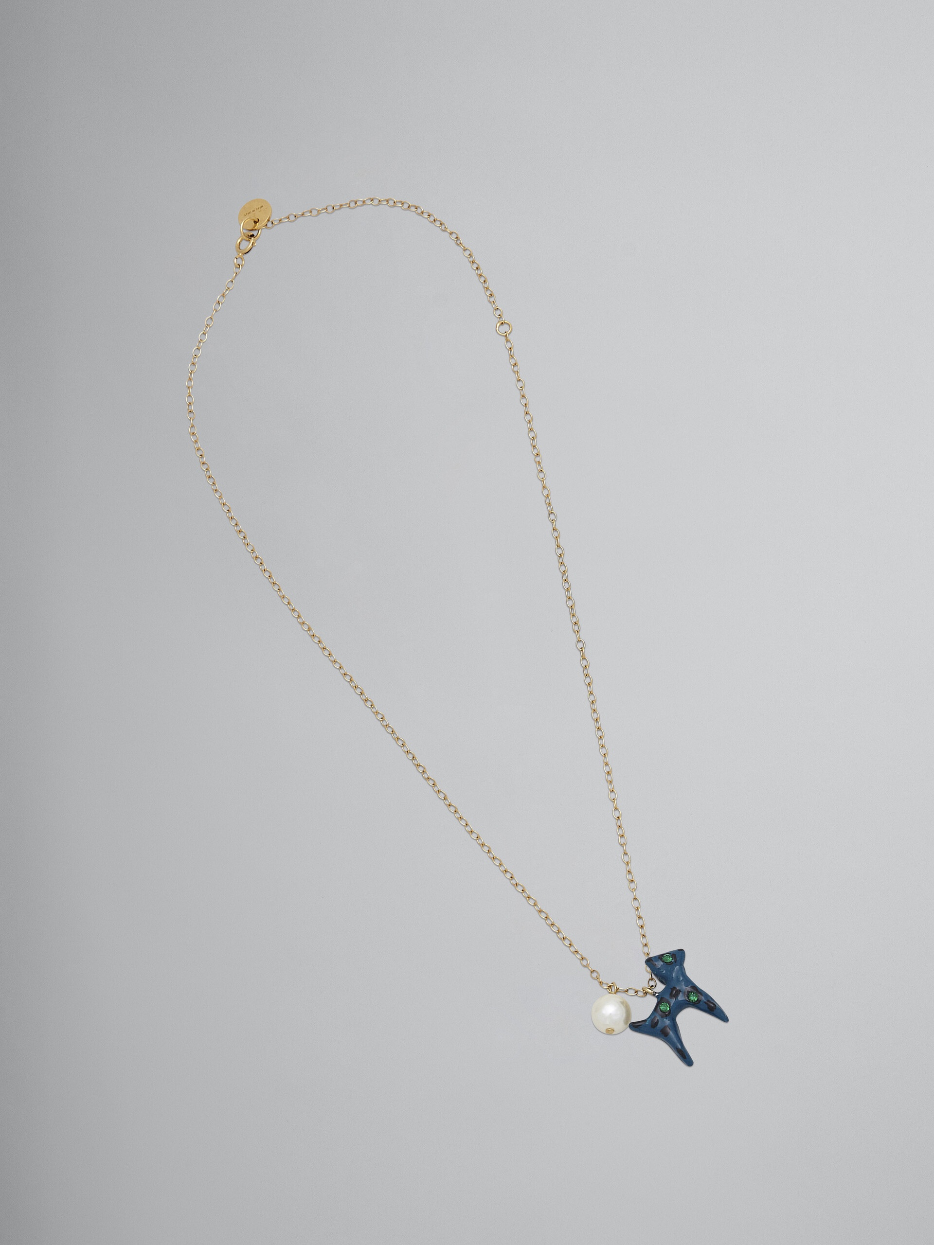 PLAYFUL BLUE NECKLACE - 1