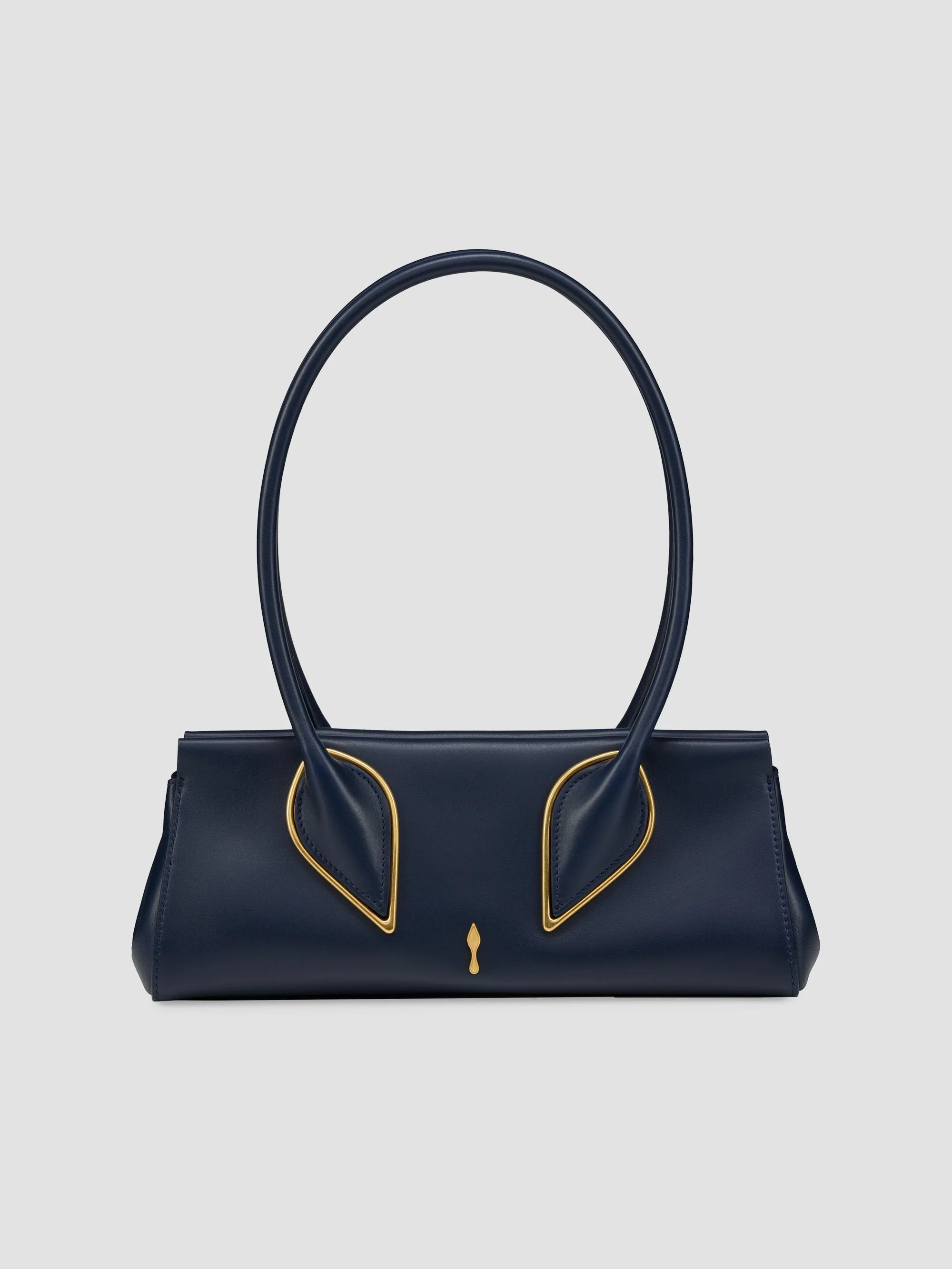 Women's Venus Leather Shoulder Bag - Marine - 1