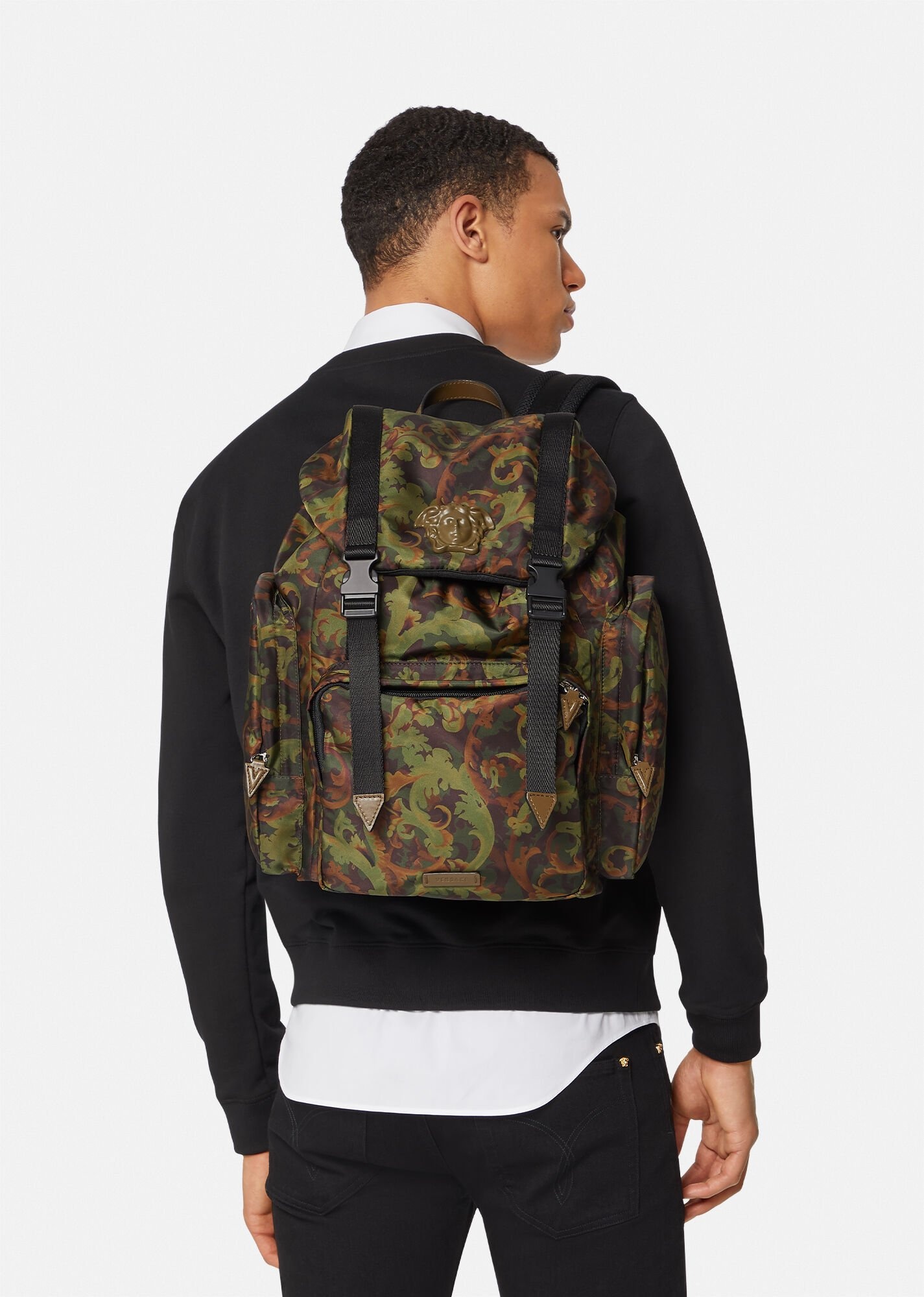 La Medusa Baroccoflage Print Backpack - 2