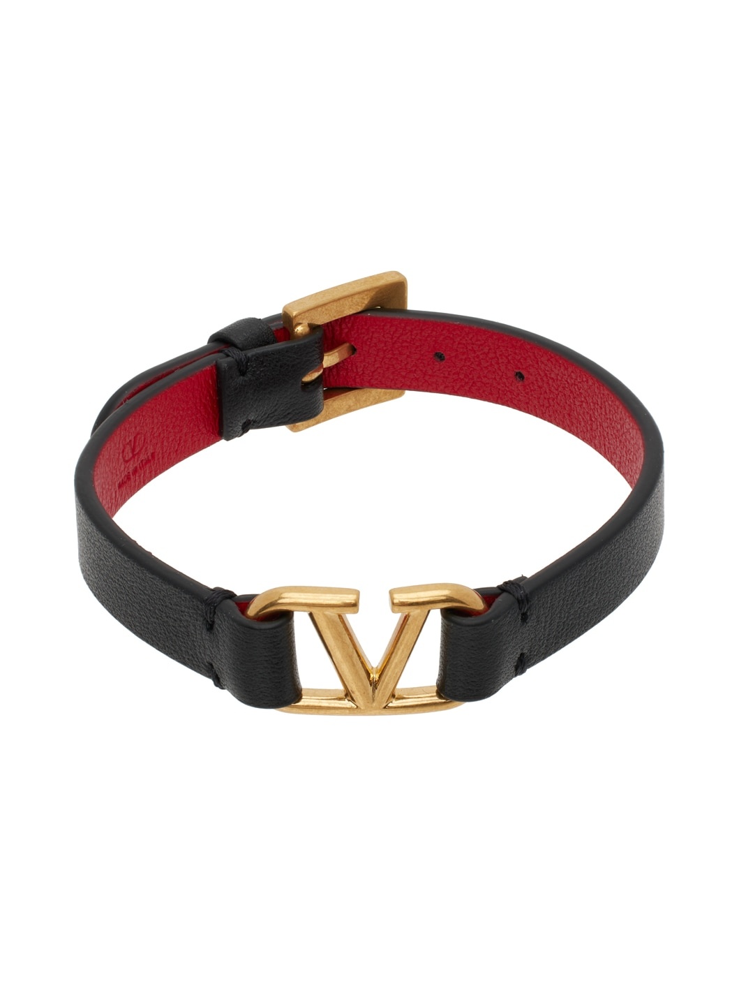 Black VLogo Signature Bracelet - 1