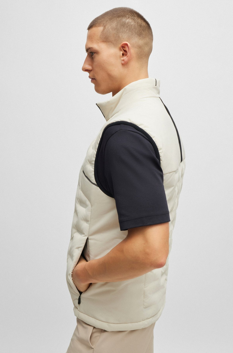 WATER-REPELLENT GILET WITH QUILTING 6