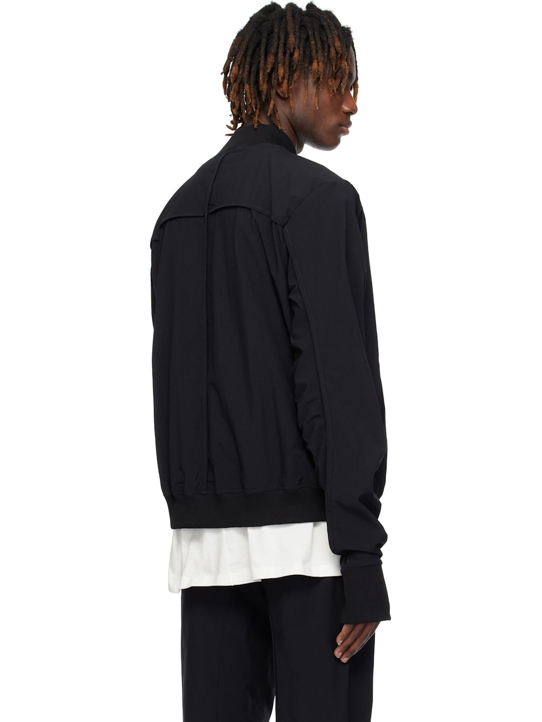 Black M SJ 662 Bomber Jacket - 3