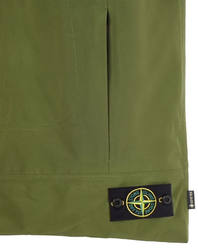 G0726 3L GORE-TEX IN RECYCLED POLYESTER DOWN OLIVE GREEN 6