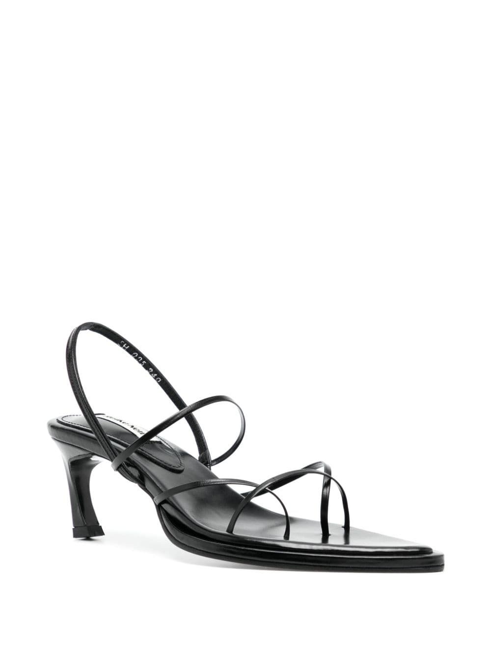 Garo 60mm leather slingback sandals - 2