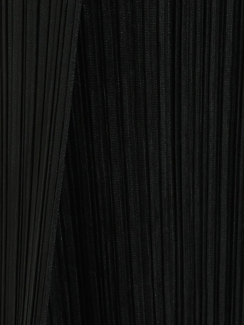 pleated slit skirt 4