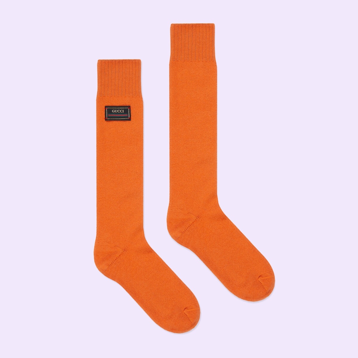 Long knit cashmere socks - 2