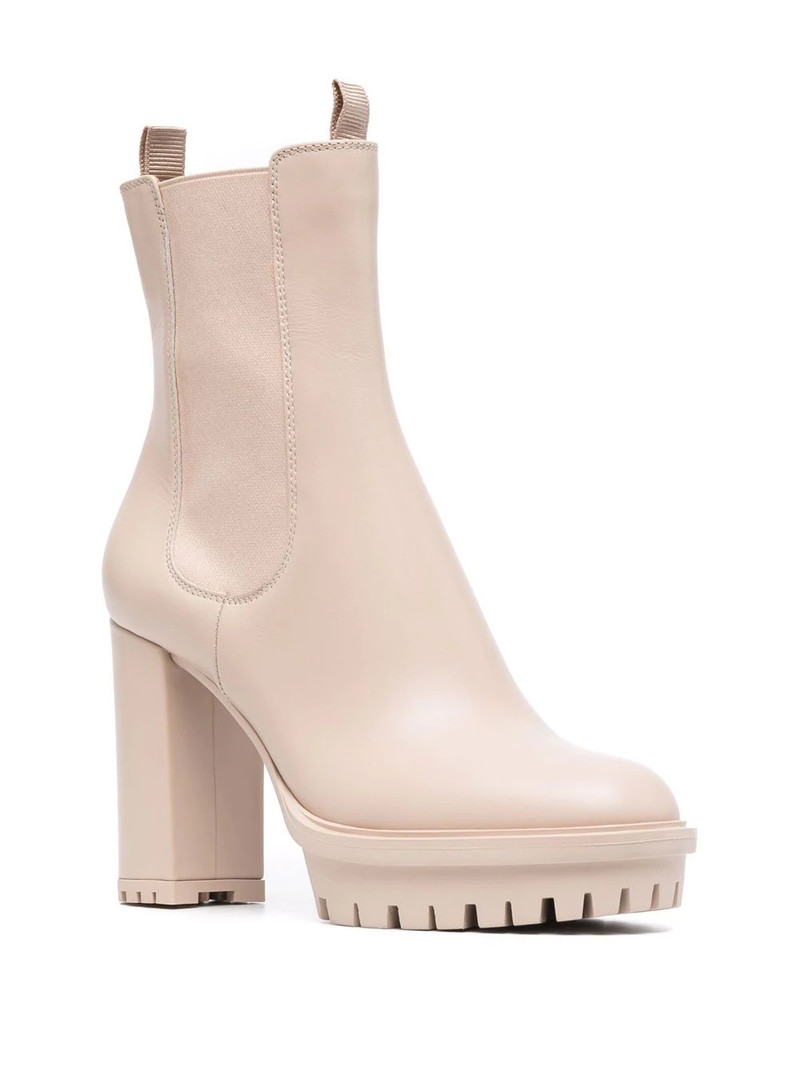 Gianvito Rossi block-heel 110mm ankle boots outlook