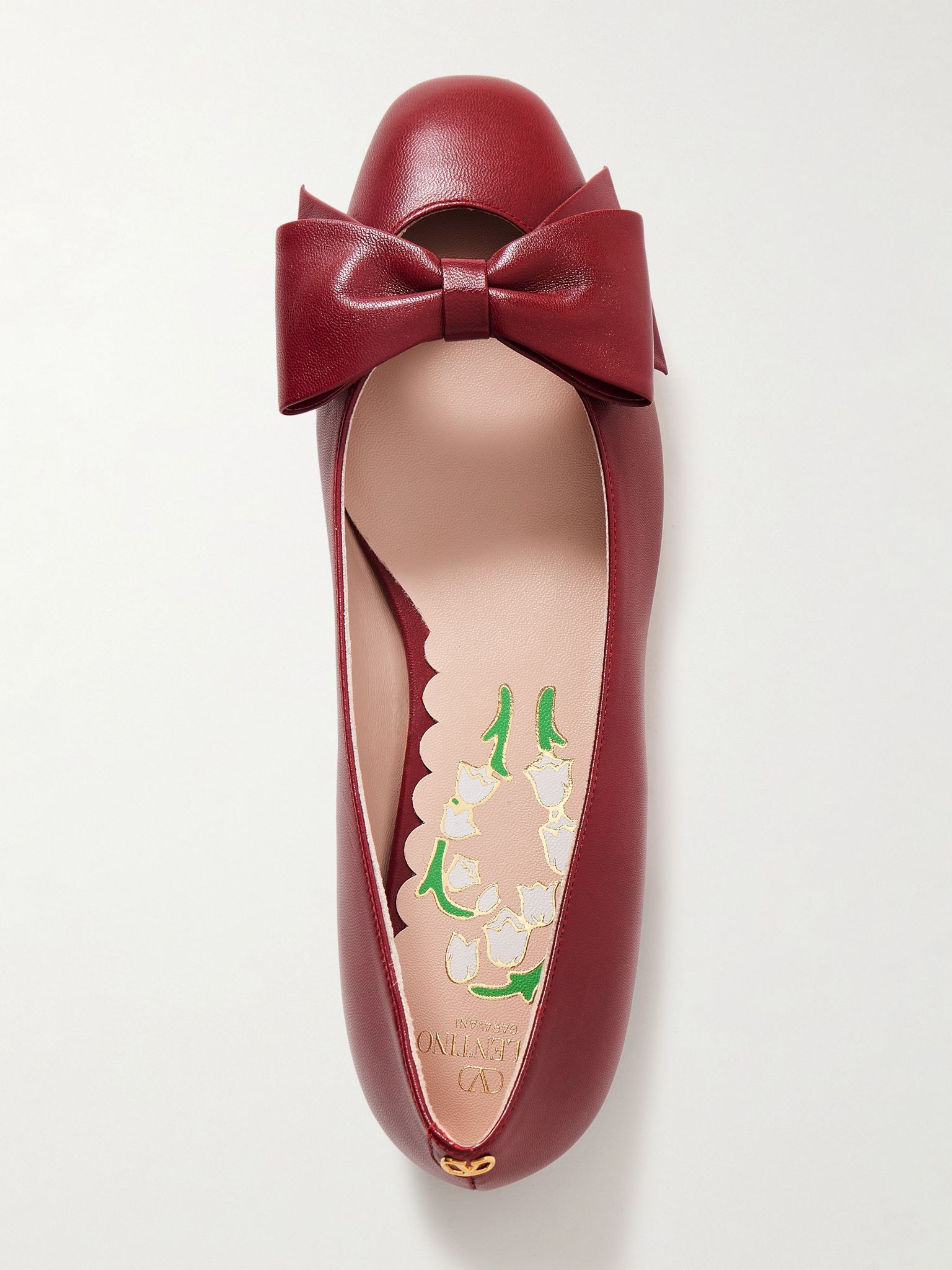 Bowow leather ballet flats Red - 5