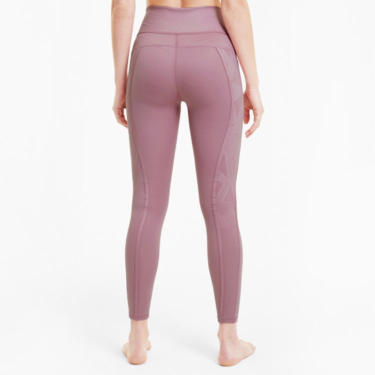 (WMNS) PUMA Studio Porcelain Full Leggings 'Pink' 519510-01 - 4