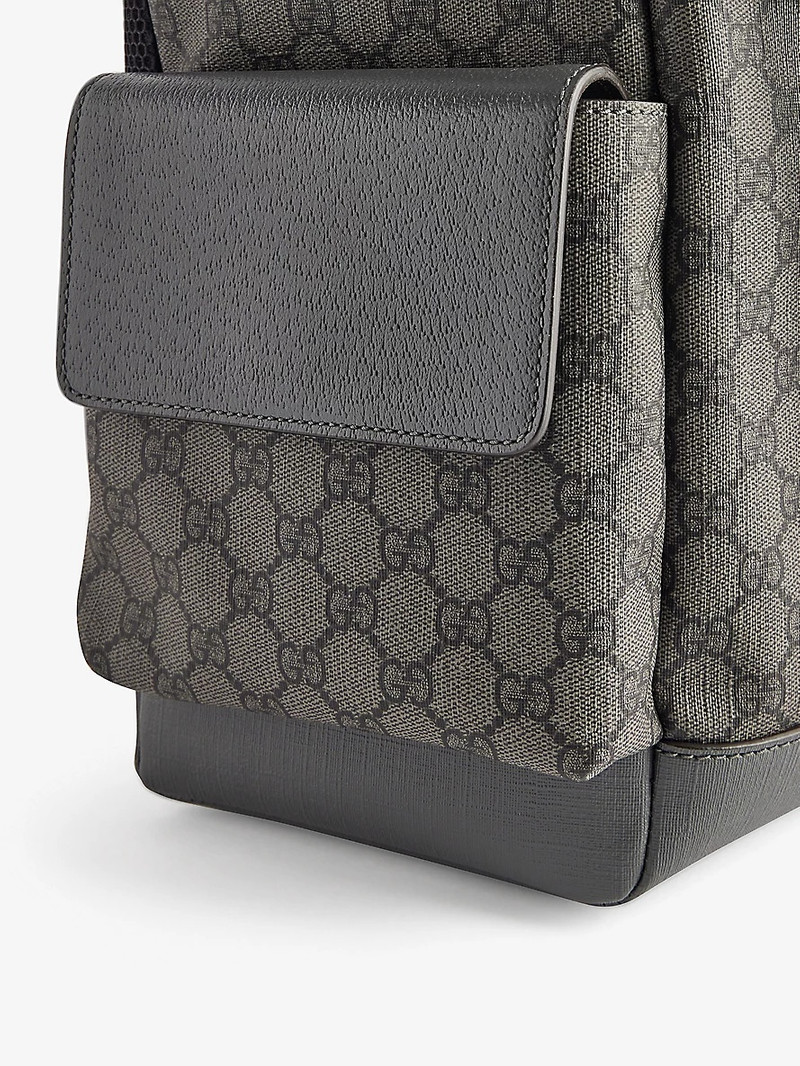 GUCCI GG Supreme canvas backpack outlook