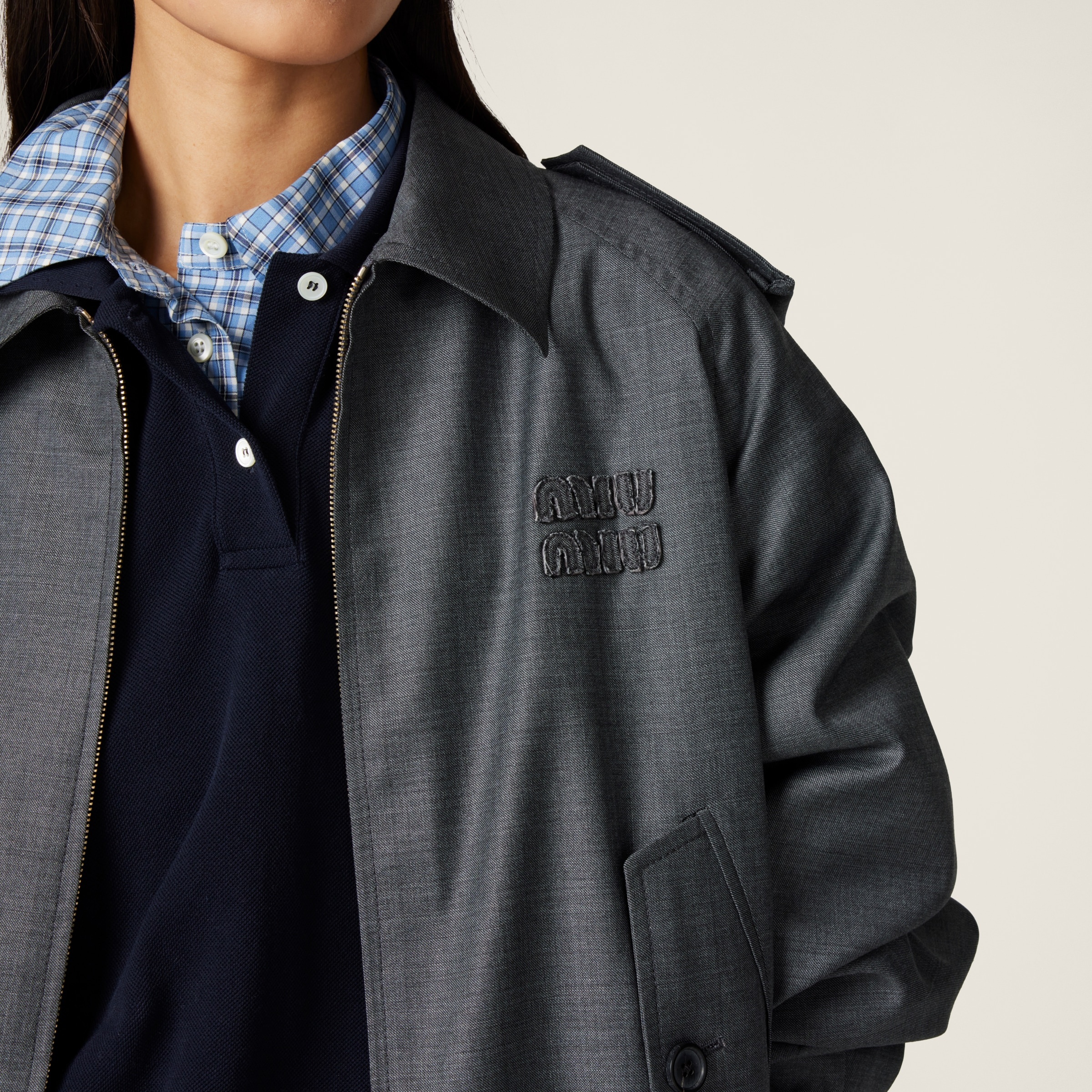 Grisaille blouson jacket - 4