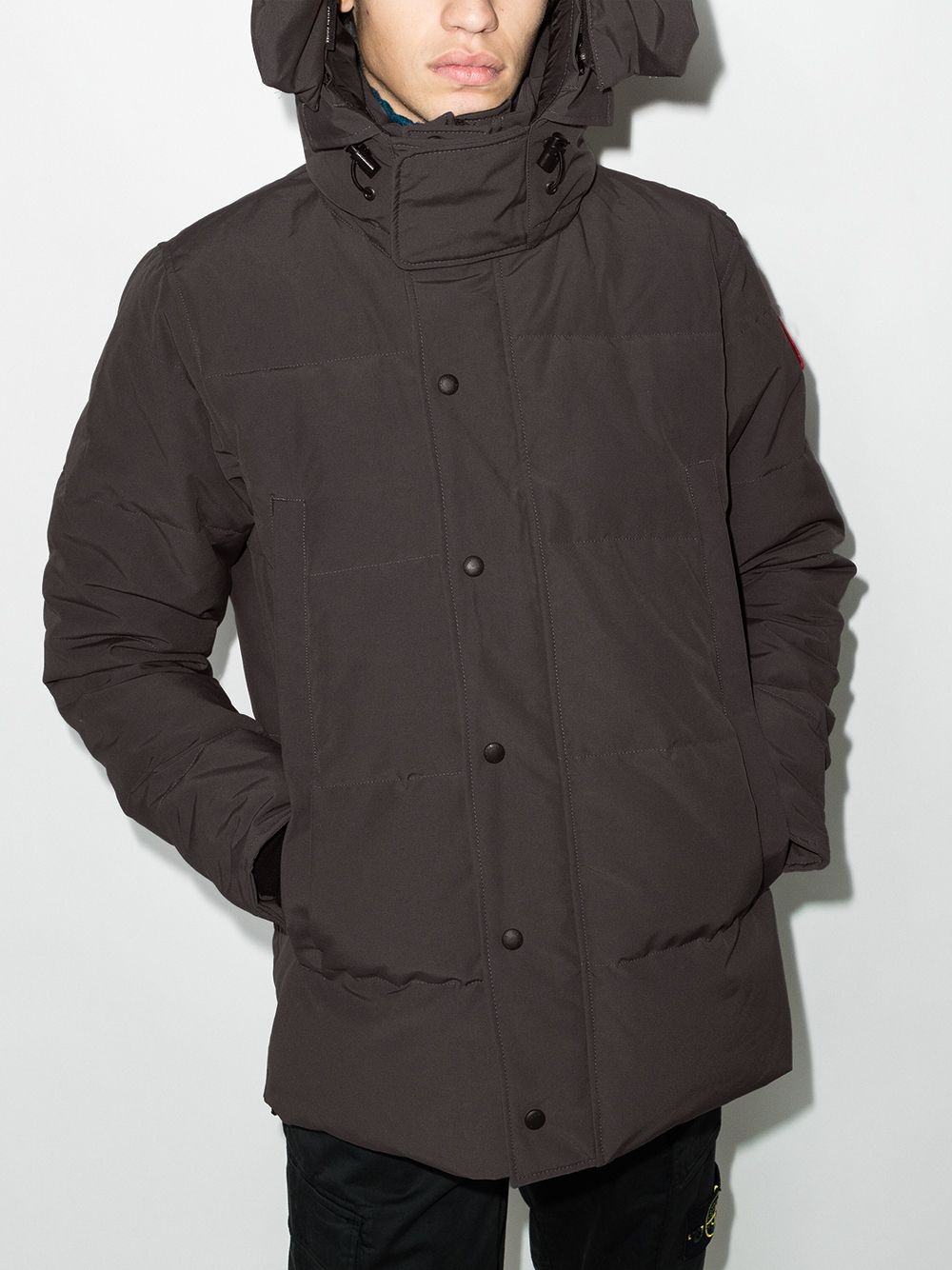 Wyndham hooded parka coat - 2