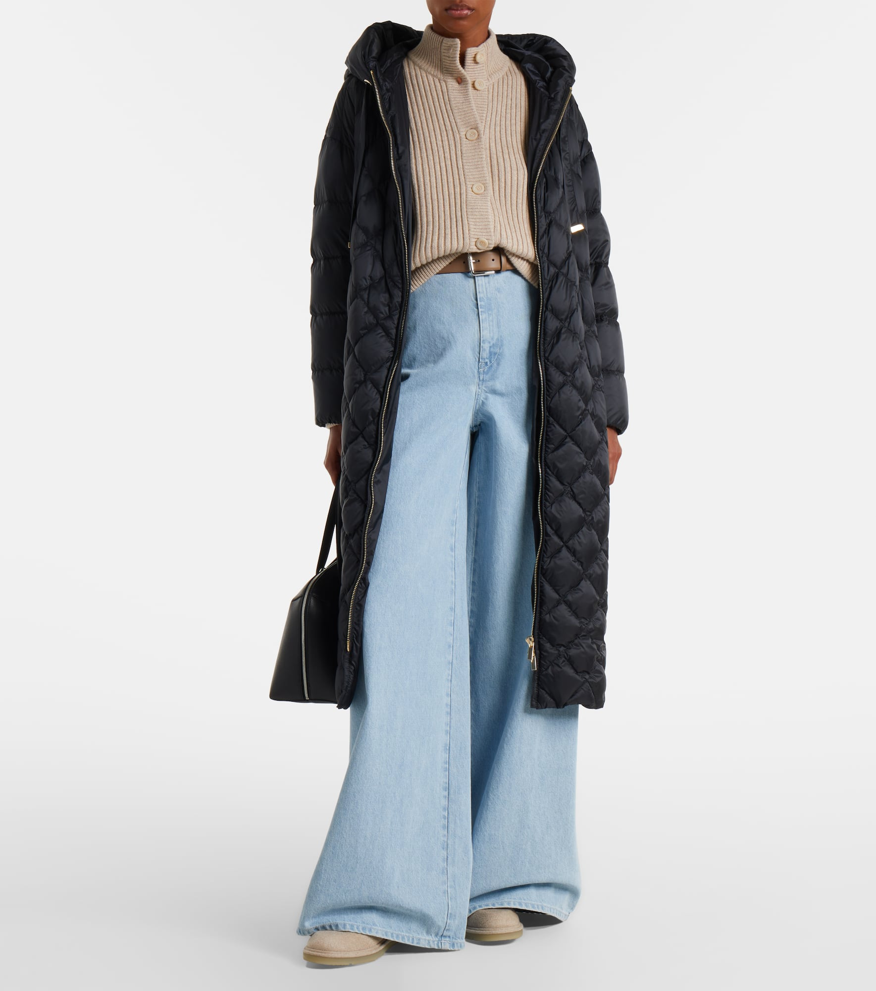 The Cube Trepar hooded quilted coat - 2