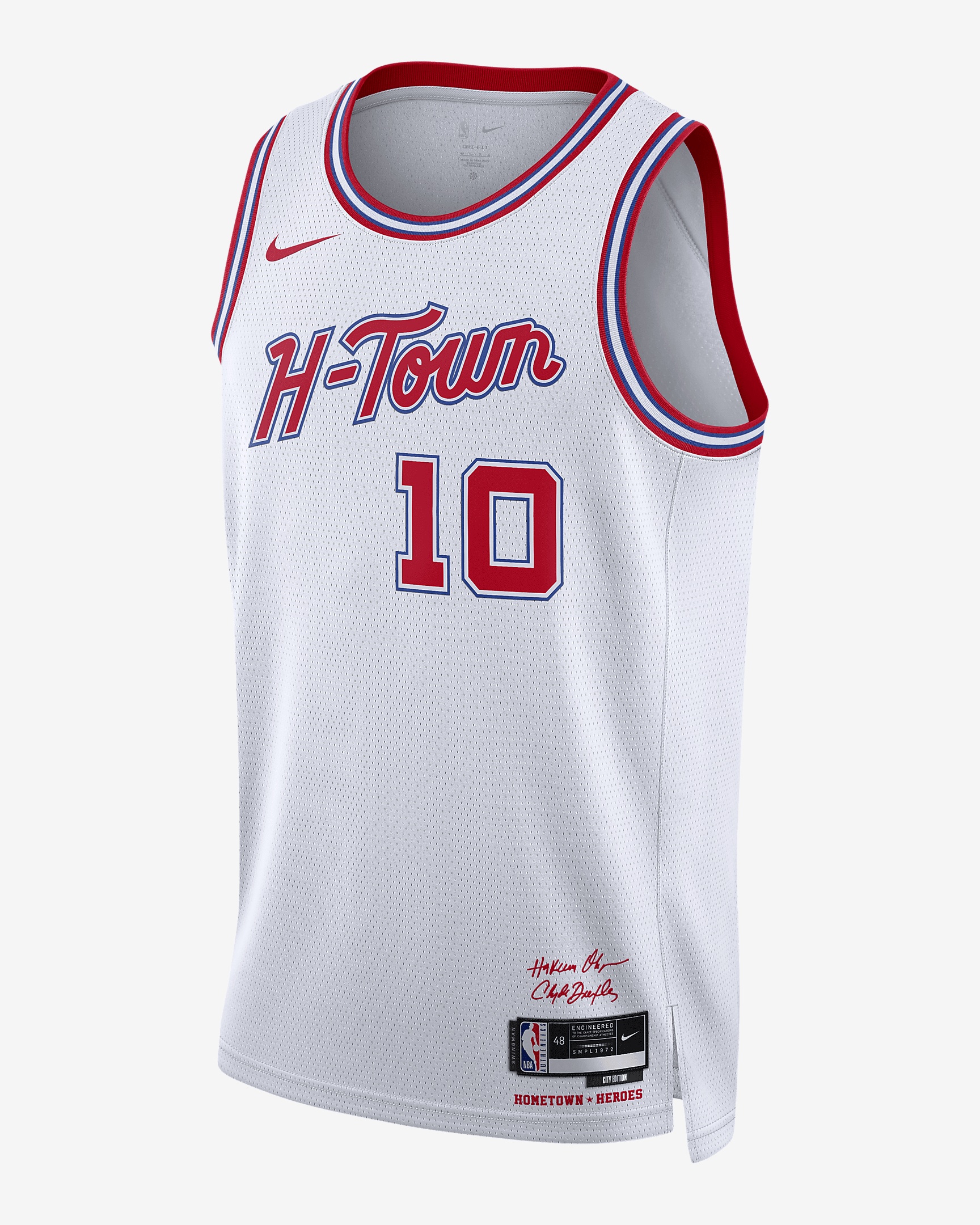 Jabari Smith Jr Houston Rockets City Edition 2023/24 Nike Men's Dri-FIT NBA Swingman Jersey - 1
