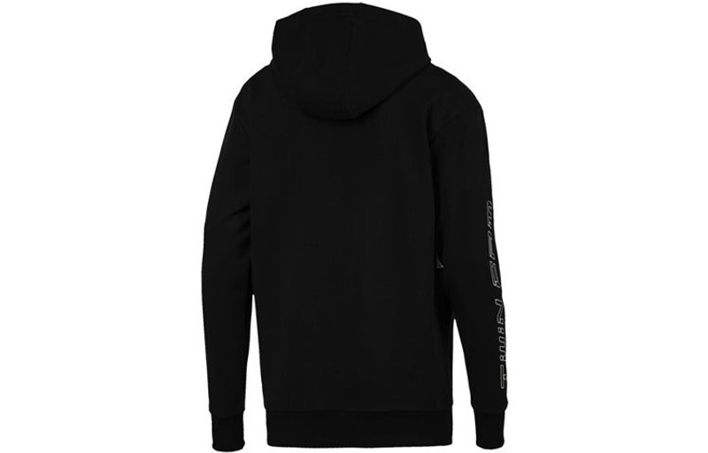 PUMA PUMA BMW Motorsport Street Midlayer Hoodie 'Black Blue Red White' 595181-01 outlook