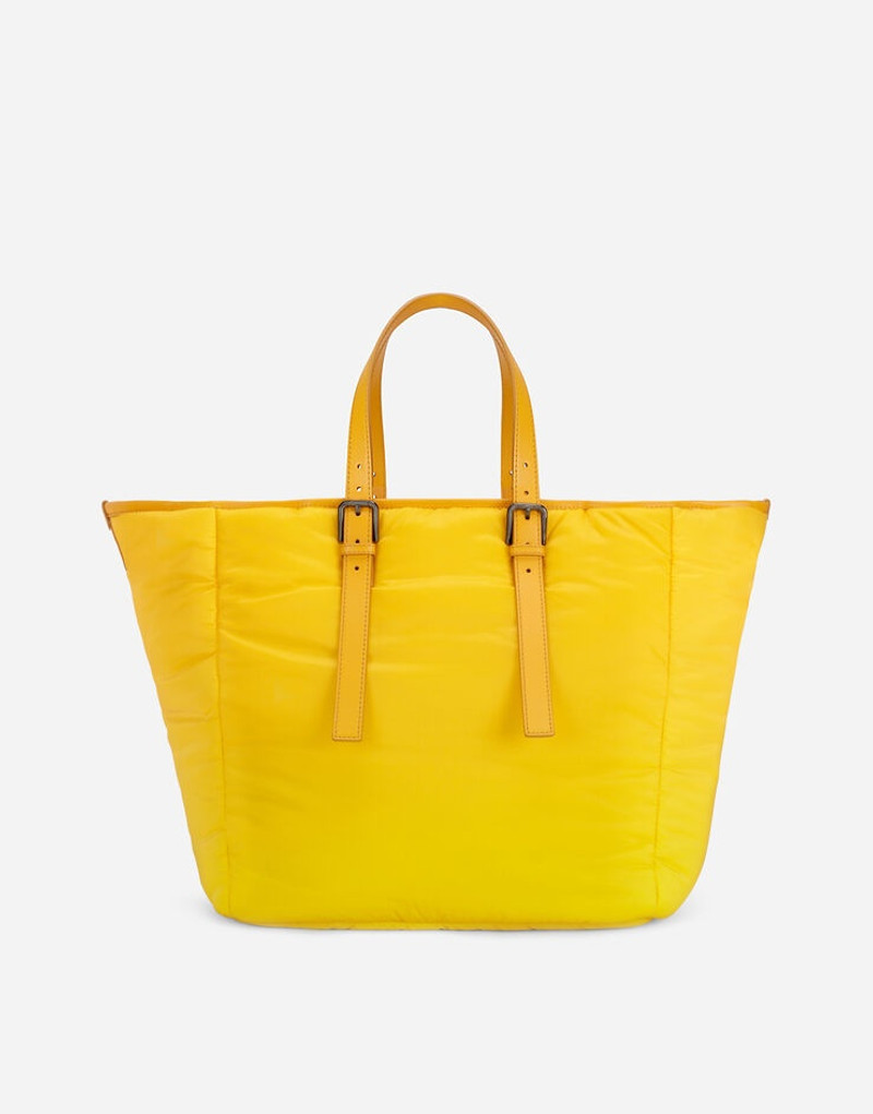 Nylon Sicily shopper with branded plate 4