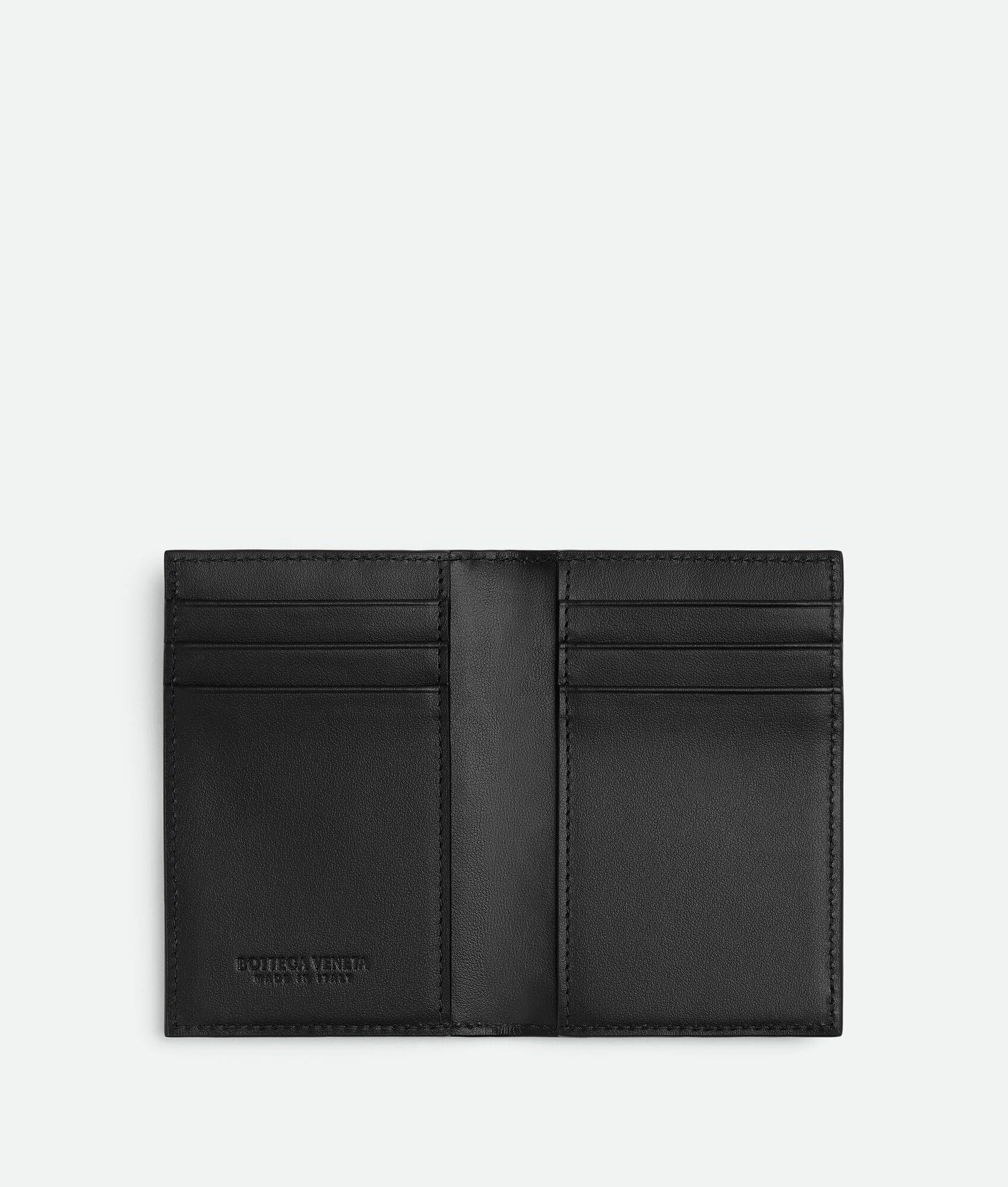 Intrecciato Flap Card Case - 2