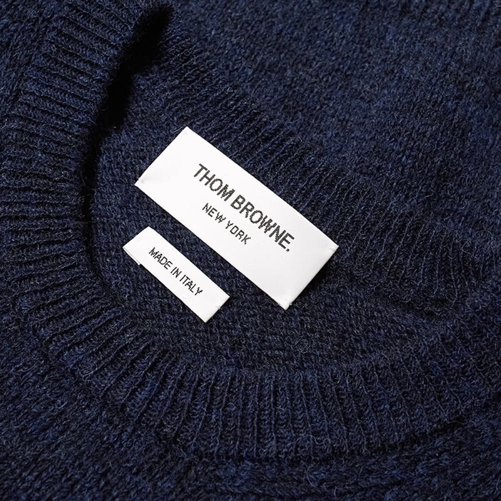 Thom Browne 4 Bar Shetland Crew Knit - 2