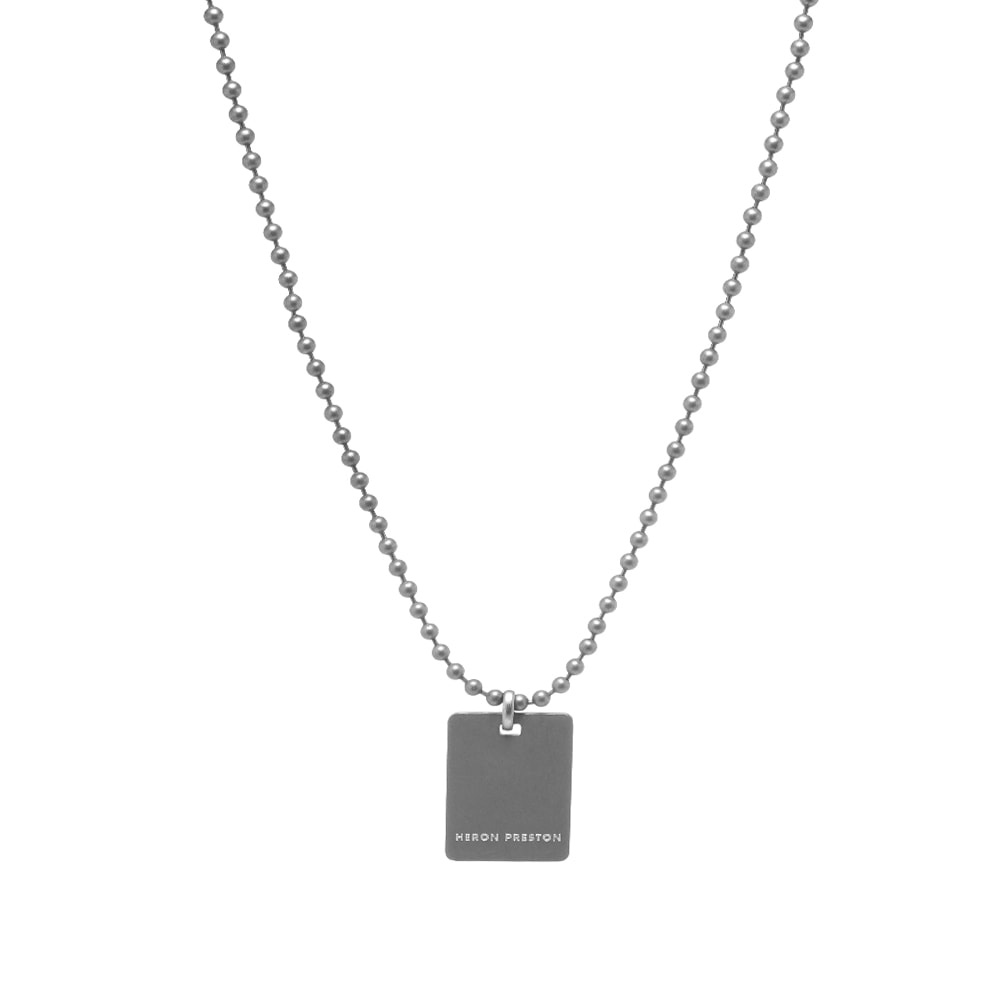 Heron Preston Dog Tag Necklace - 1