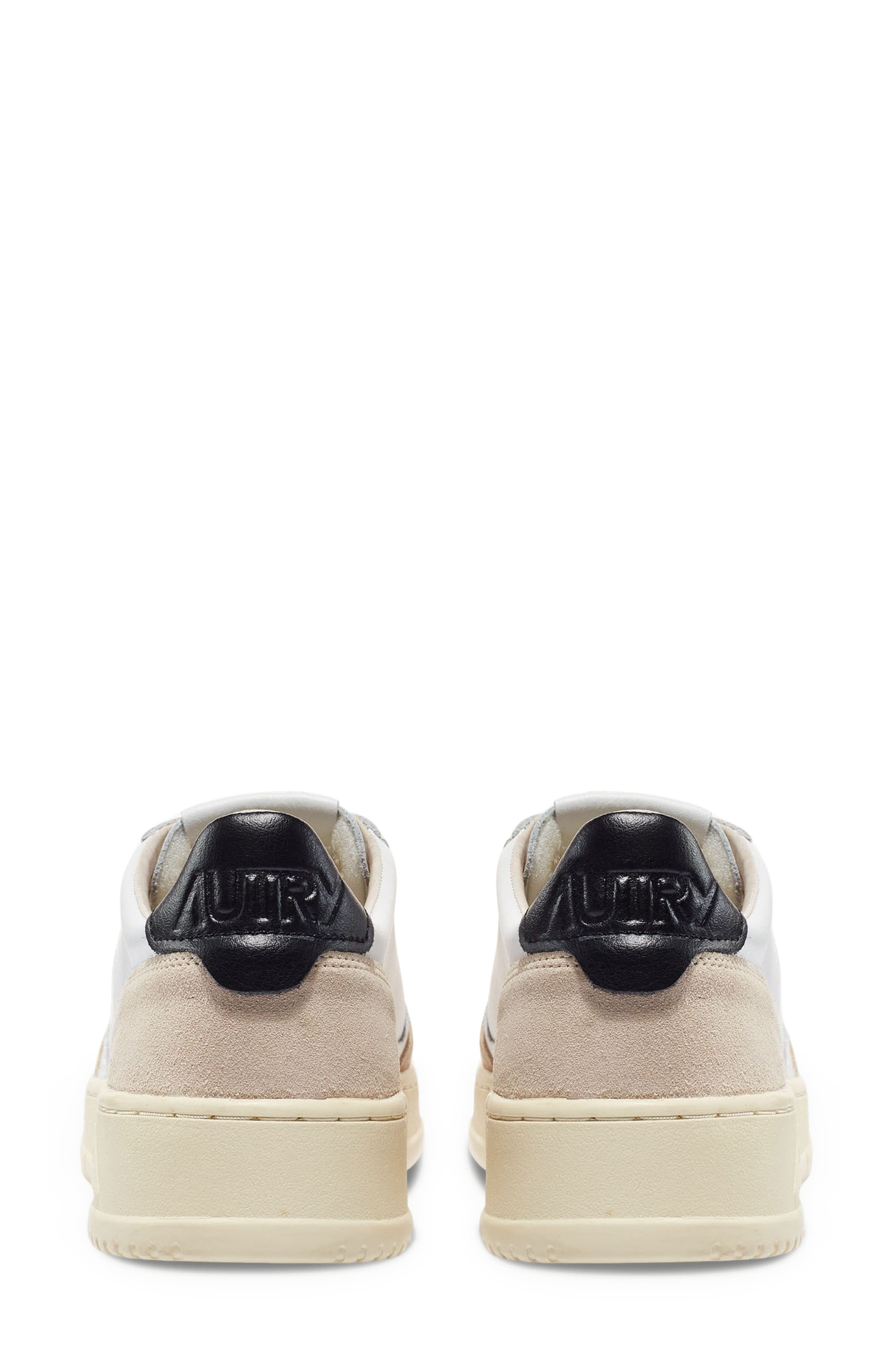 AUTRY Medalist Low Sneaker in White /Black at Nordstrom - 2
