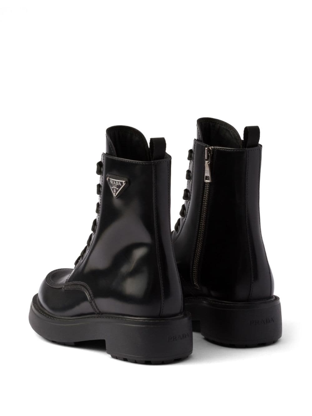Brushed leather boots - 3