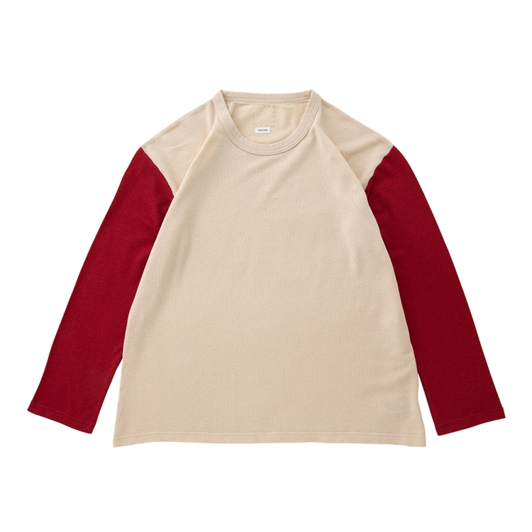 BASEBALL TEE L/S RED - 1