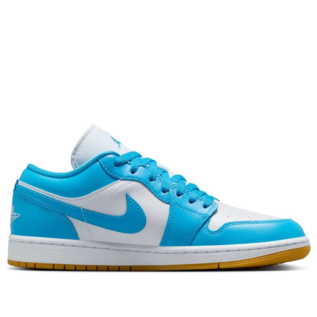 (WMNS) Air Jordan 1 Low 'White Dark Powder Blue' DC0774-104 - 2