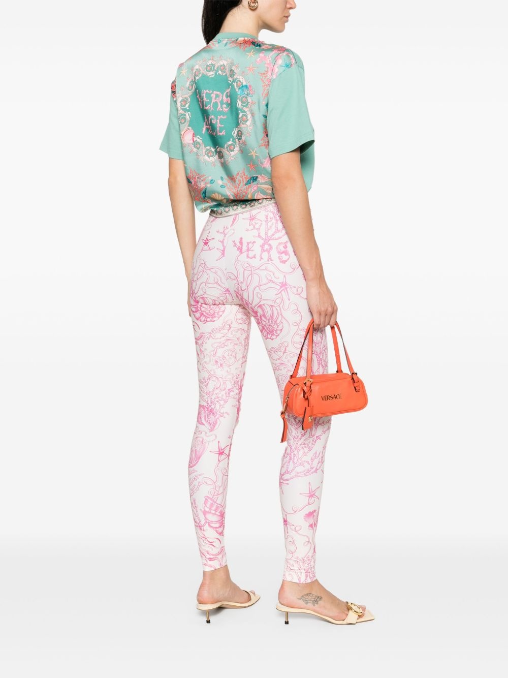 decorative safety pin T-shirt - 2