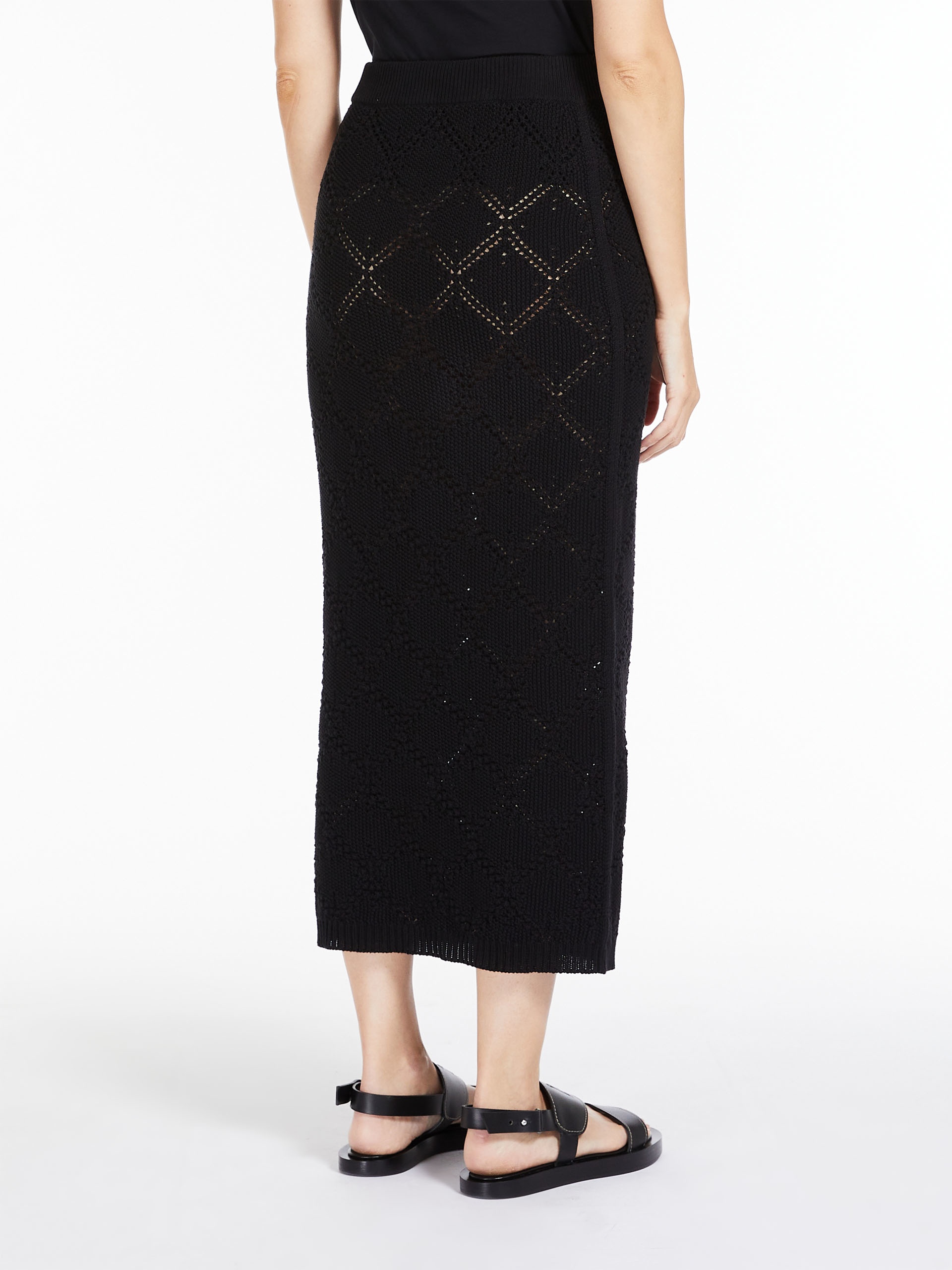 ORIETTA Cotton knit skirt - 4