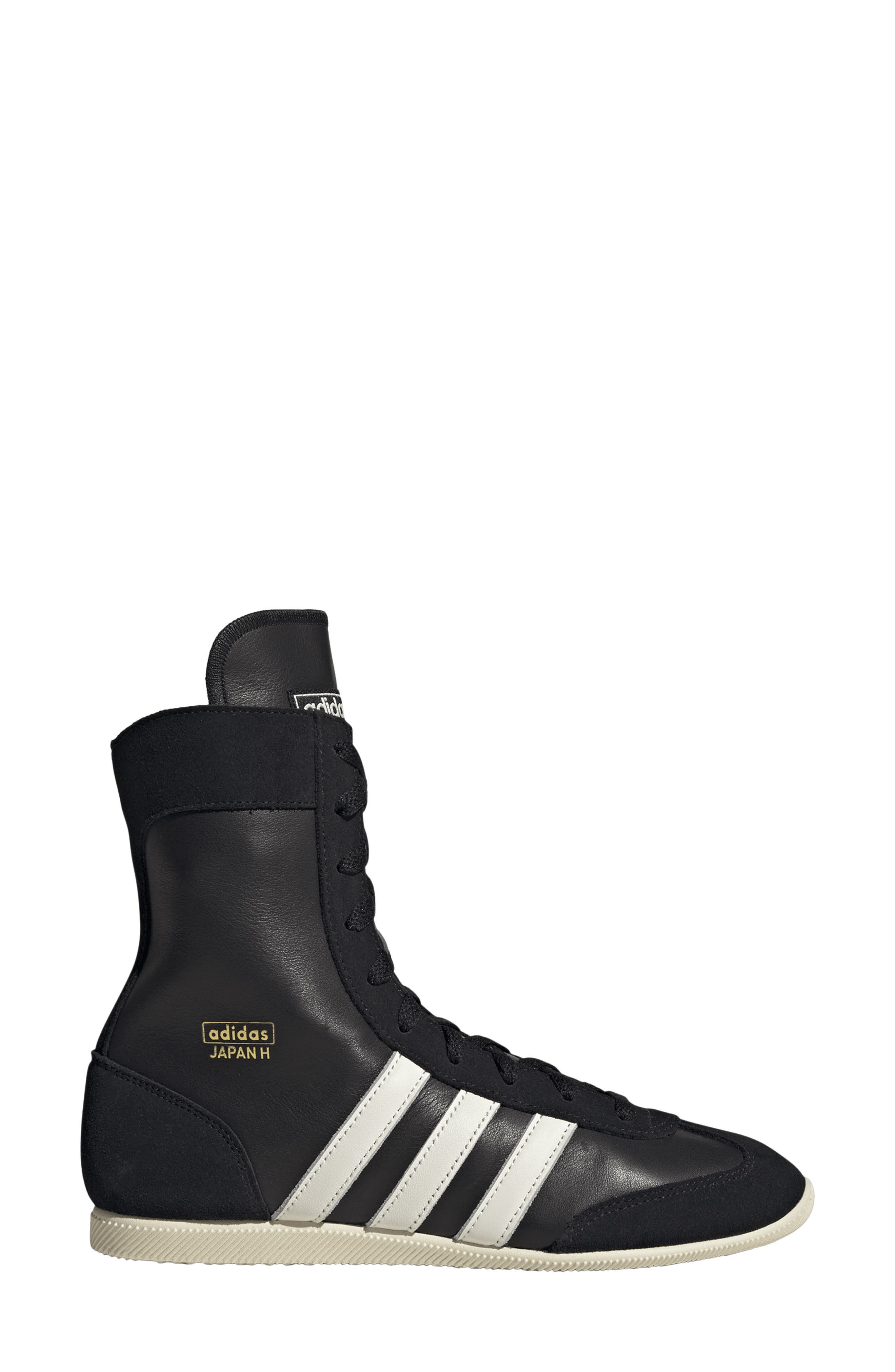 adidas Japan High Top Sneaker in Black/Off White/Cream White at Nordstrom - 3