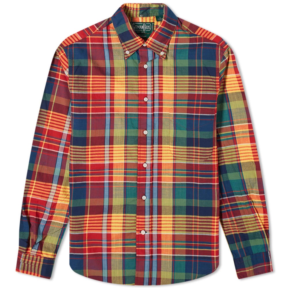 Gitman Vintage Button Down Archive Madras Shirt - 1