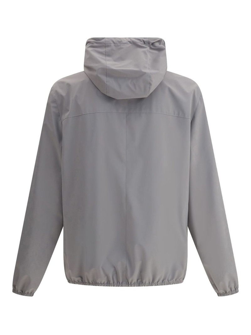 Brunello Cucinelli hooded windbreaker outlook