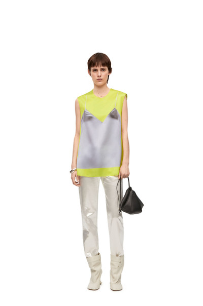 Loewe Top in technical satin outlook