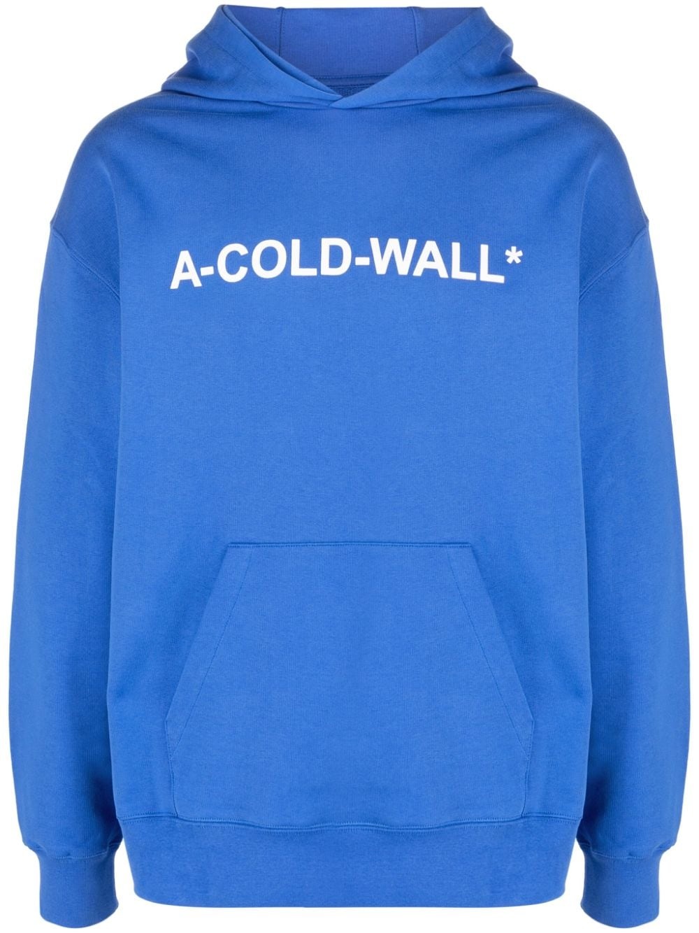 Essentials logo-print cotton hoodie - 1