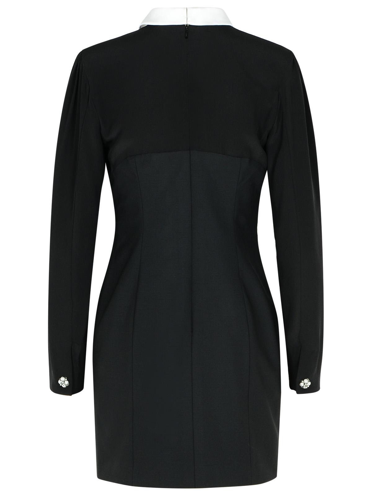 Versace Black Silk Dress Women - 3