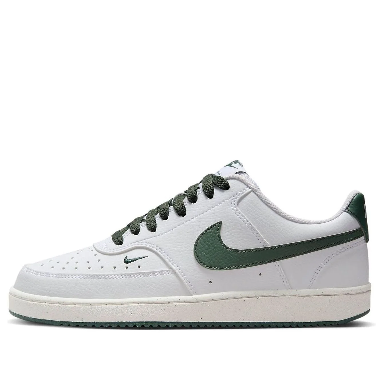 Nike Court Vision Low Next Nature White Vintage Green (Women's) - 1