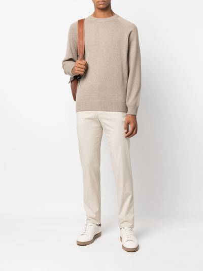 Brunello Cucinelli crew neck sweater outlook