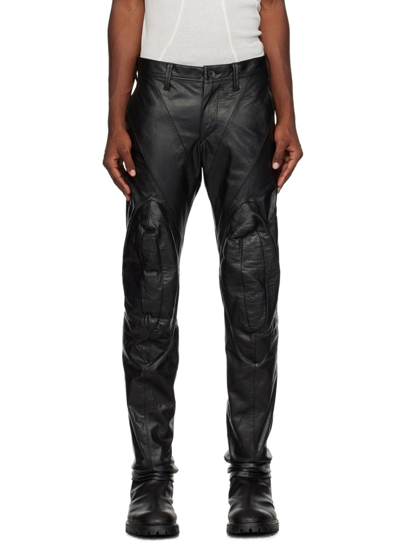 Black Rider Leather Pants 1