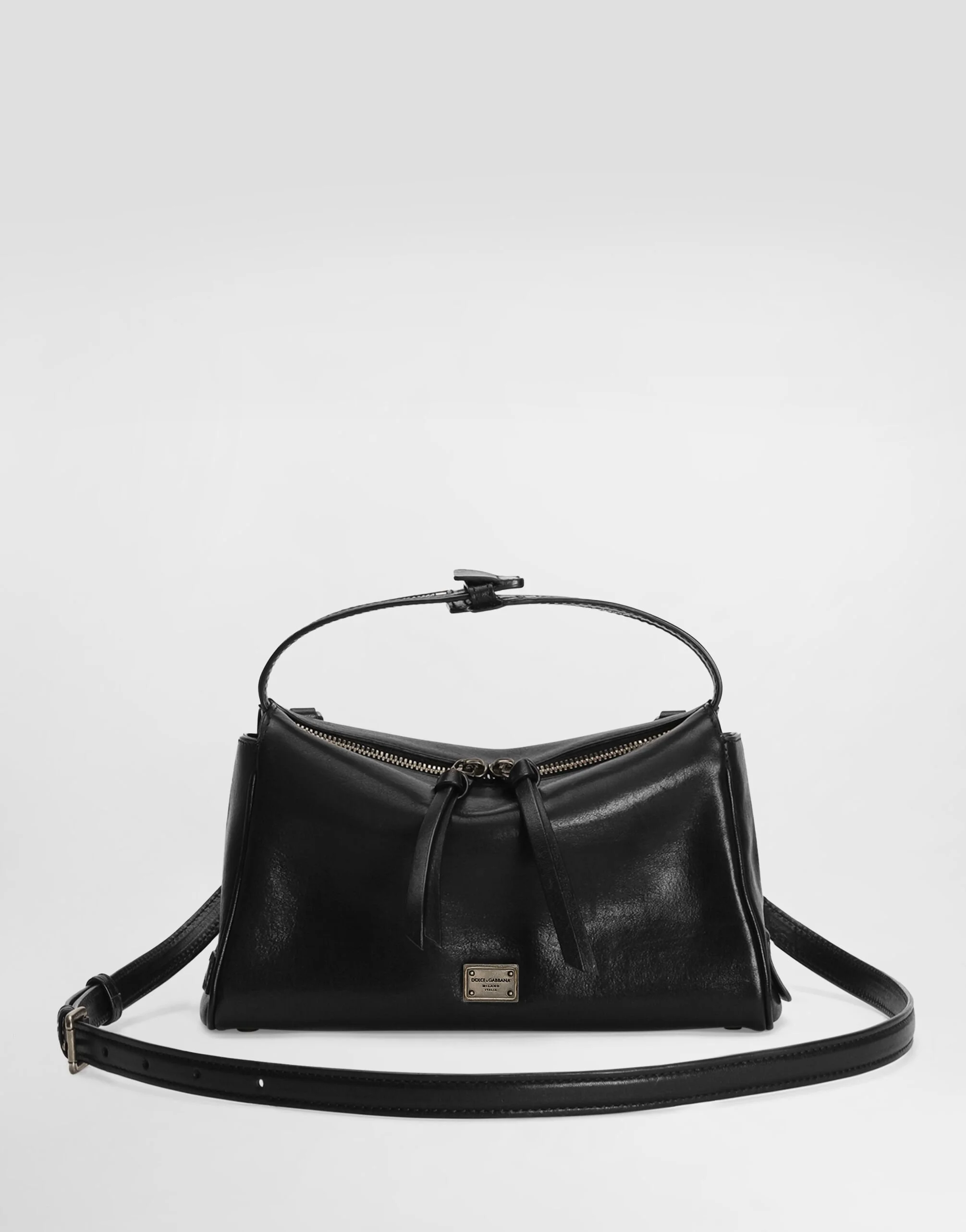 Vittoria tempesta calfskin shoulder bag - 1