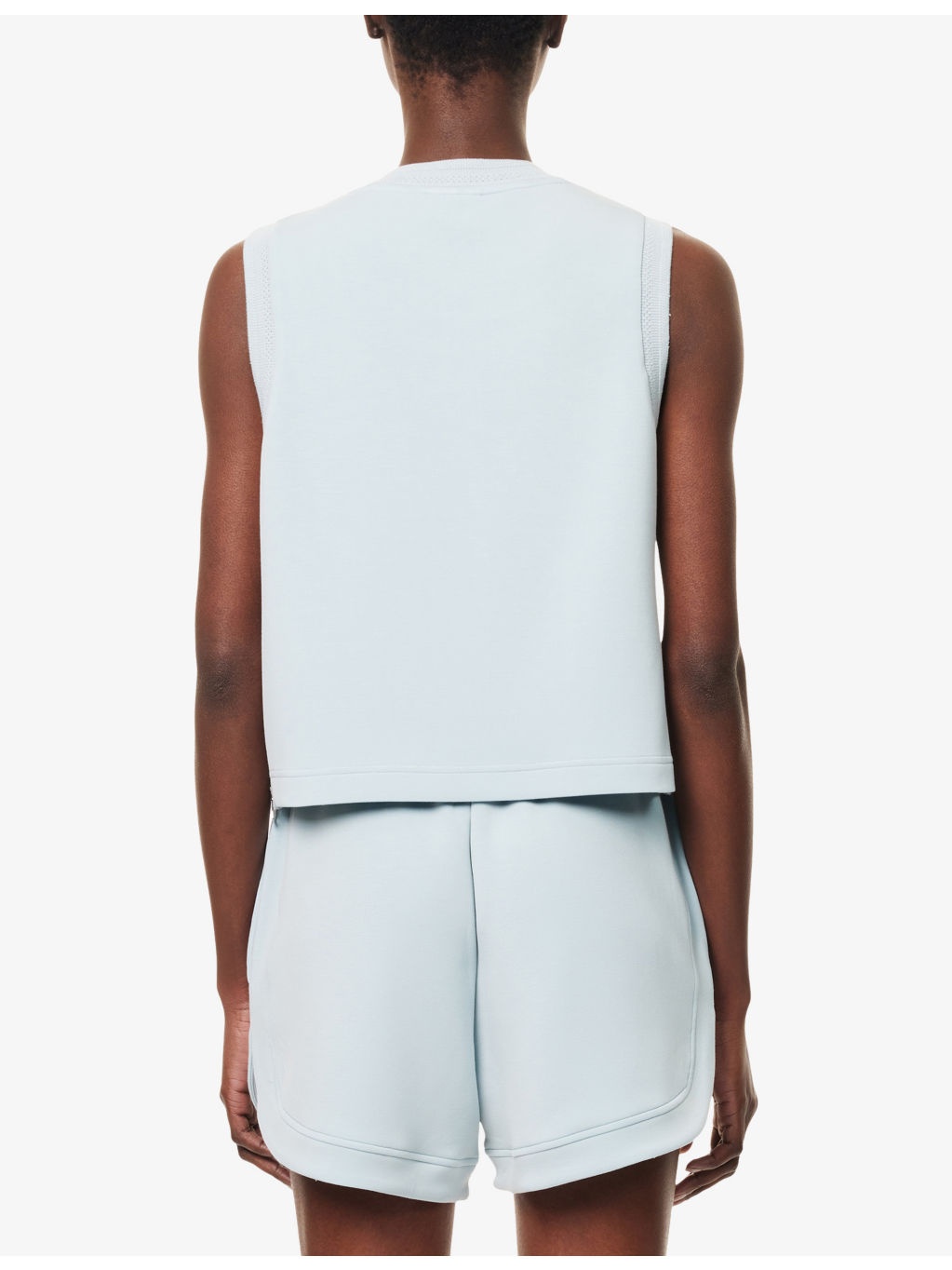 Shea Cropped Knitted Vest Top - 4