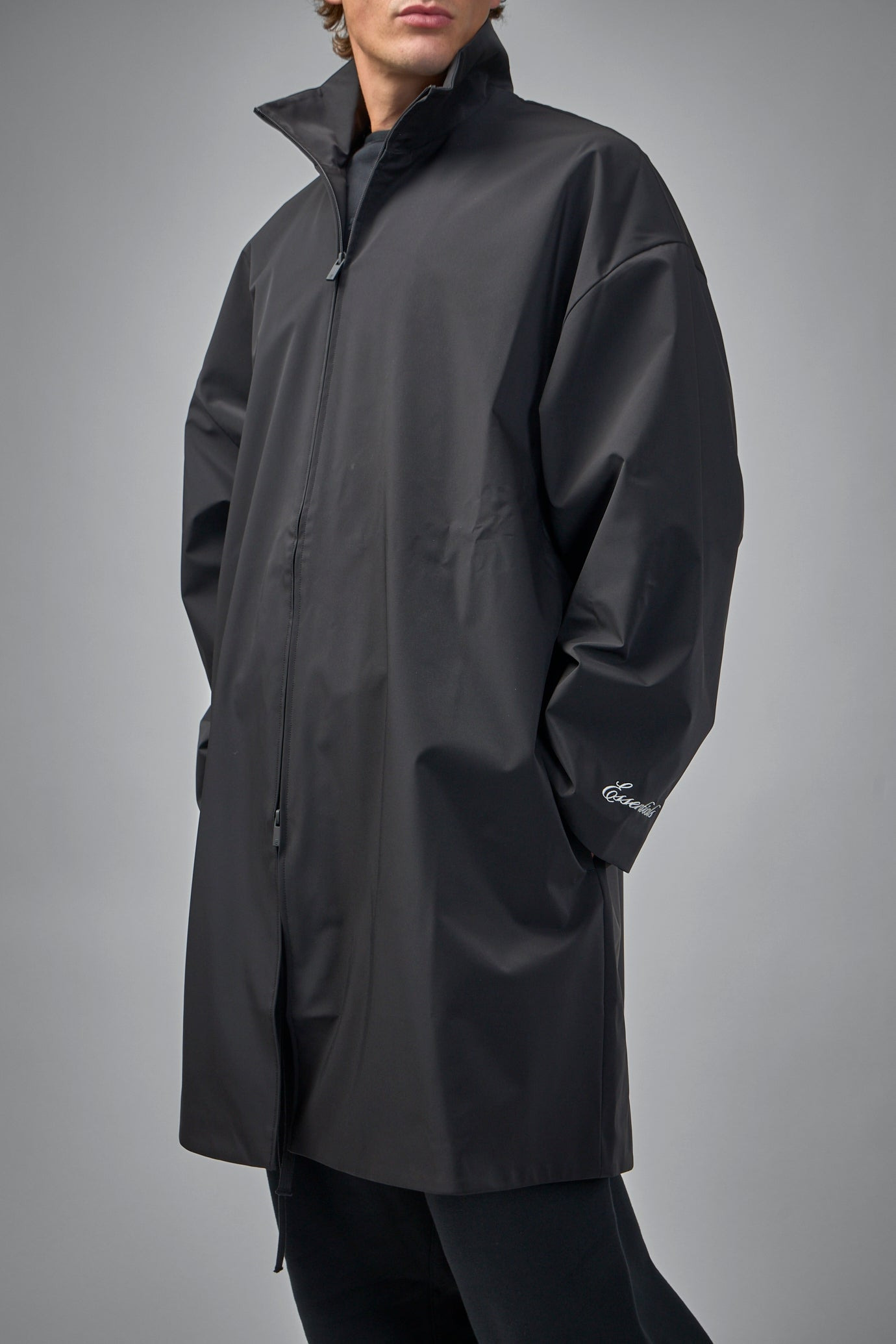 Sporty Nylon High Neck Jacket - 3