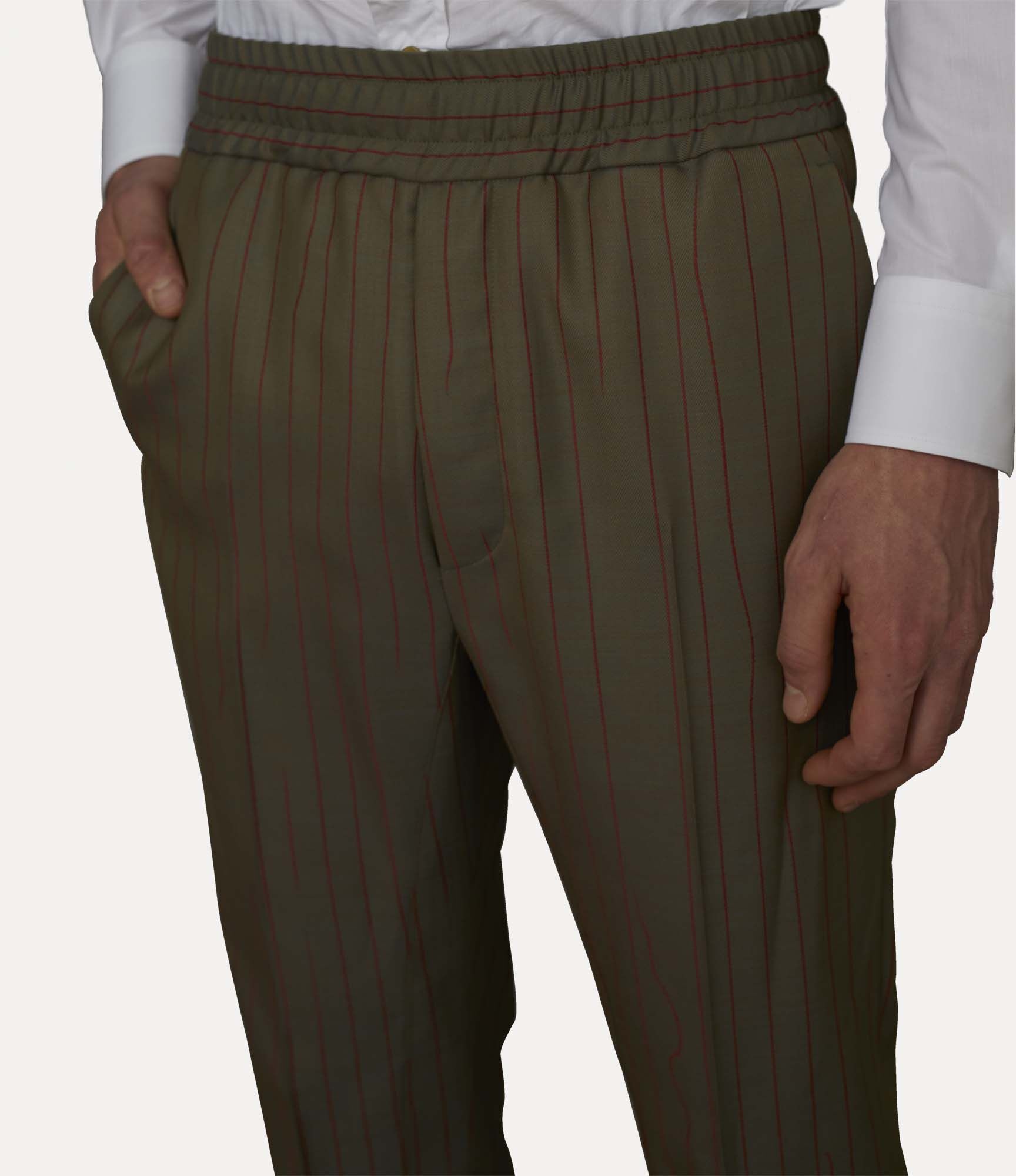 ELASTICATED GEORGE TROUSERS - 4