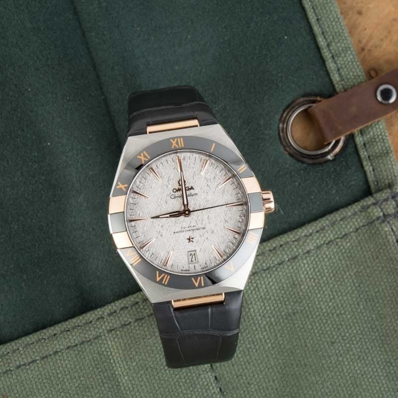 Omega Constellation Rhodium Grey Dial - 6
