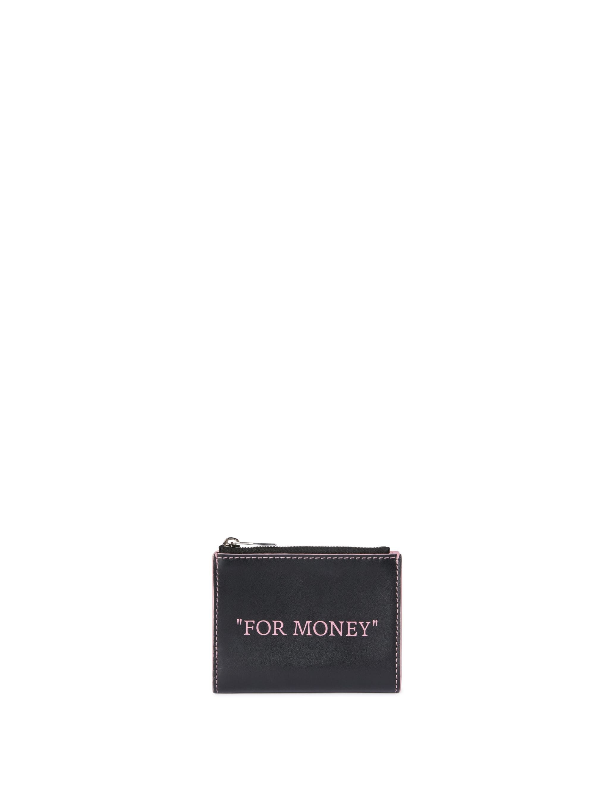 Quote Bifold Zipped Wallet - 1