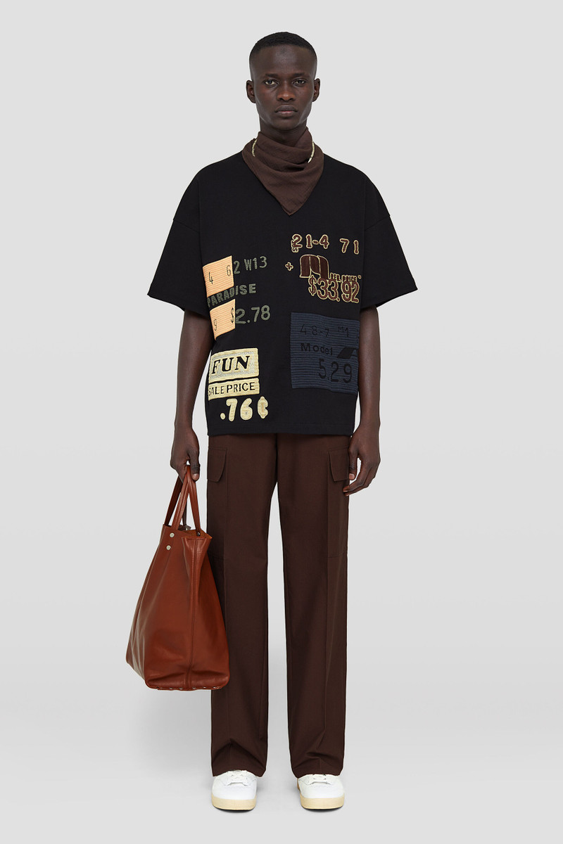 Jil Sander Graphic-Patch T-Shirt outlook