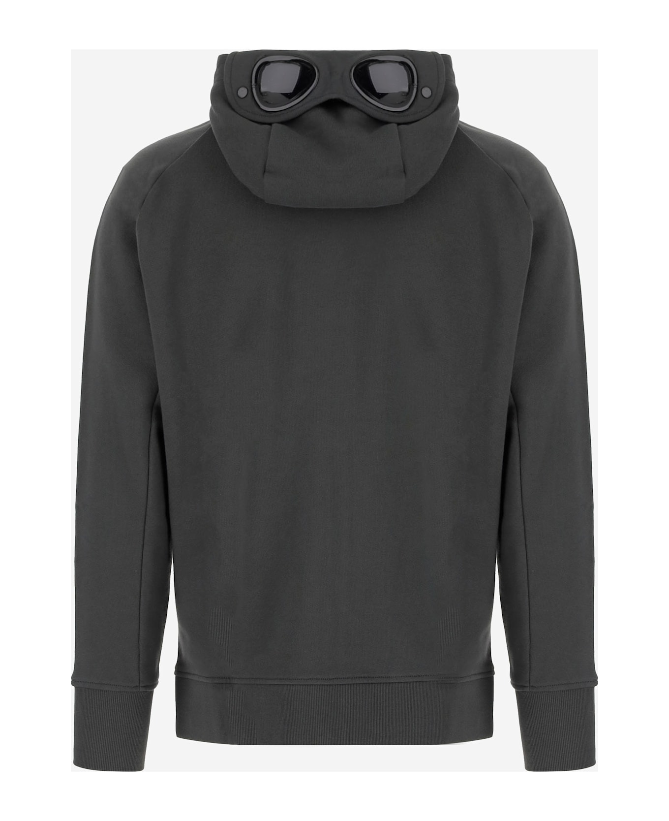 Cotton Sweatshirt With Goggles - 2