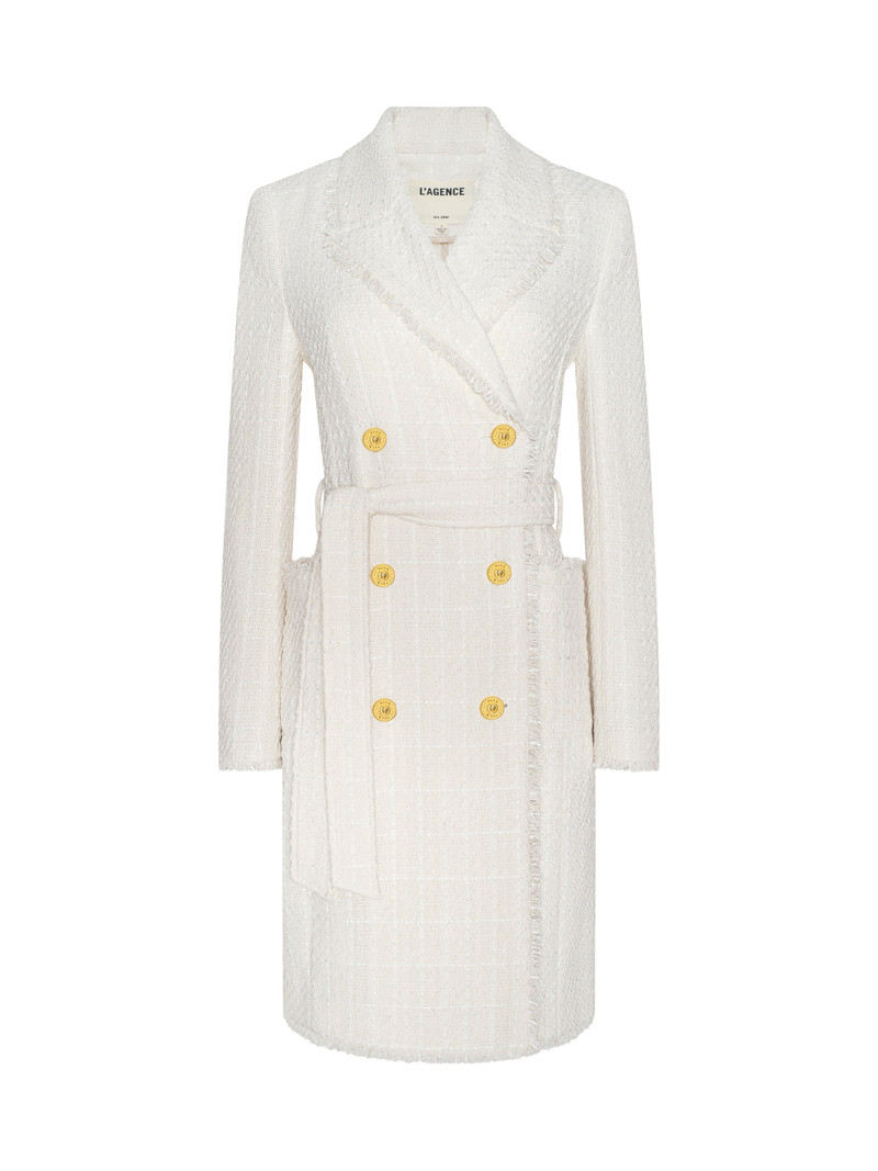 Cooper Tweed Trench Coat 1