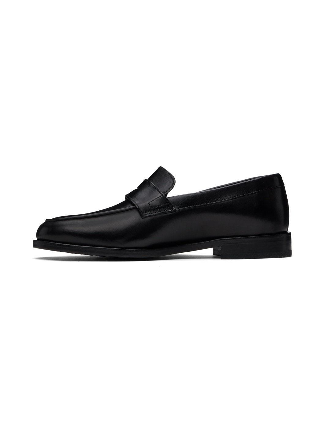 Black Leather Montego Loafers - 3