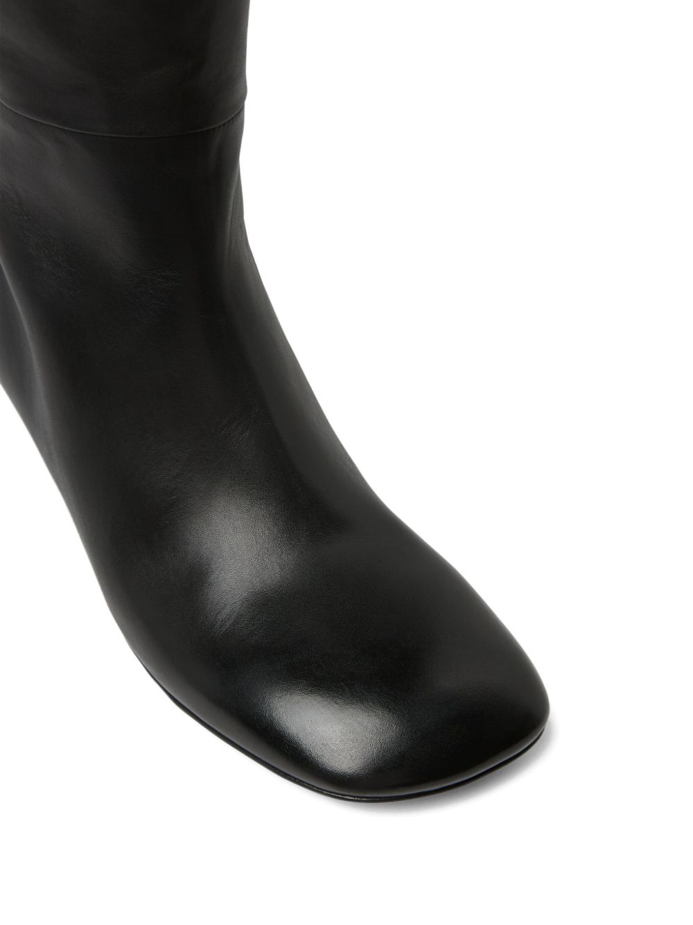 Spilla kitten-heel leather boots - 4