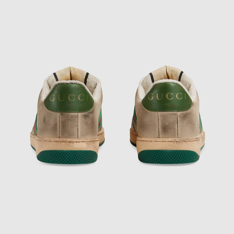 GUCCI Women's Screener leather sneaker outlook